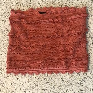Crop top crochet